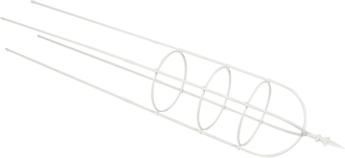 Metal Garden Trellis Climbing Plant Support Frame 31cm Diameter X 1.6m Height Outdoor Climbing Plant Frame for Balcony Roses Clematis