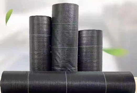 Heavy Duty Weed Control Fabric - U-V Stabilized Ground Cover for Gardens &amp Landscapes(0.6mx15m)