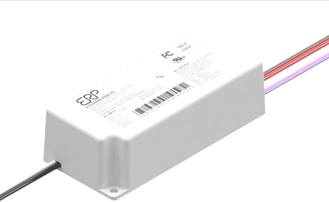 ERP ESS030W-0500-42 ERP Power Constant Current Tri-mode Dimming LED Driver - 21W 500mA | Fixed 500mA Output Current | Mounting Tabs