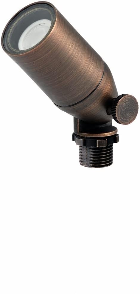 Kichler 15484CBR Transitional Accent Light in Brass Finish 5.00 inches