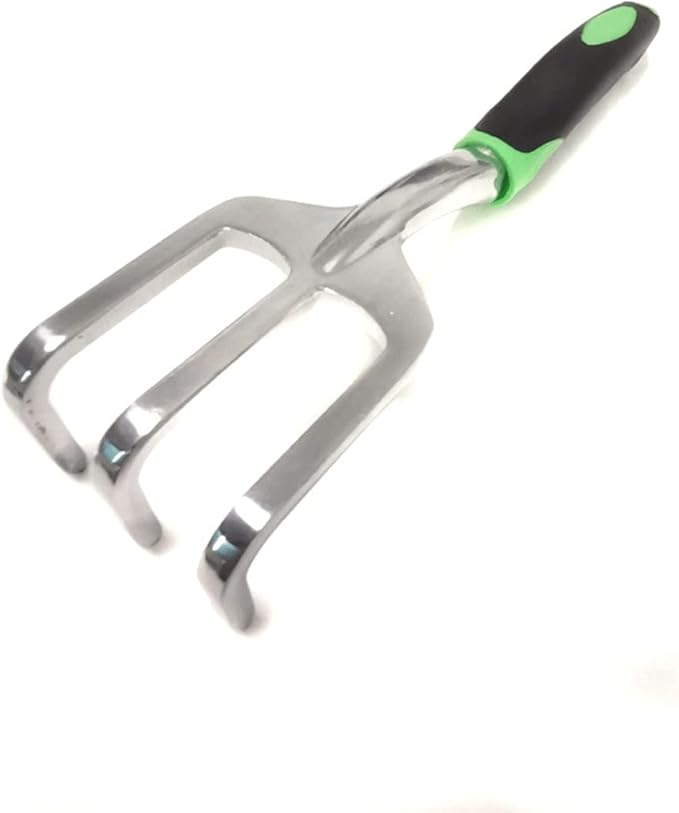 Garden Tools Set - with Storage Organizer Ergonomic Hand Digging Weeder Rake Shovel Trowel (Color : Green)