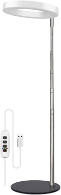 USB Powered Plant Light Led Grow Light with Full Spectrum and Timer Red &amp Blue 16.5-60 Cm Adjustable for Indoor Plants