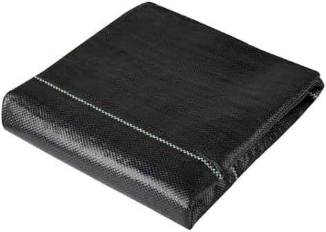 Premium Weed Control Membrane - Durable Ground Cover for Vegetable Garden (1.5x200m) - Effective Weed Barrier Fabric for Enhanced Growth &amp Soil Protection