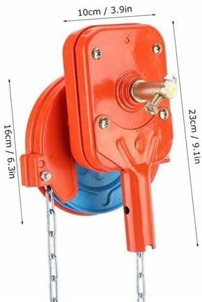 Manual Winch Greenhouse Film Roll Up Roof Unit for VentilationAgricultural Manual Coiler Device Side Top Film Coiling Rolling Blinds Machine