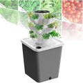 Indoor Hydroponic Growing System with Timer &amp Net Pots - Perfect for Gardening Herbs Fruits Vegetables | Space-Saving Easy Setup Efficient Growth