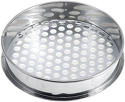 1pc Metal Garden Sieve 6/7/12mm Riddle For Composy Soil Stone Mesh Gardening Tool Soil Sieve (Color : 12mm)