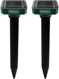 Animal Repellent for Garden - Our 2 Pack Rodent Mole Repellent for Lawns is The Answer for How to Keep Groundhogs Away - Waterproof Pest Repellents to Get Rid of Moles in Your Yard