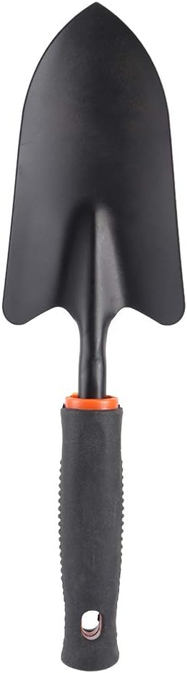 4Pcs Thickened Garden Shovel Rake Tool Set Heavy Duty Gardening Accessories Iron and Plastic Garden Tools with Comfortable Handle for Flower Planting Weeding and Loosening Soil