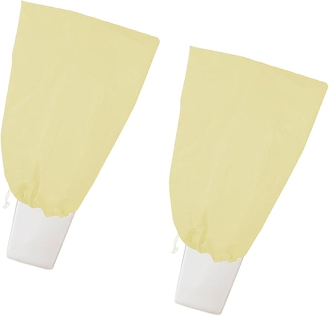 Strengthened Fabric Winter Barrier Protect Highlighting Slide Cord for Trees and Large Herbage 200x240cm White Cream Gre