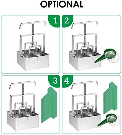 Soil Blocker Soil Blocking Tool Soil Blocker for Seed Starting Seed Starter Soil with Comfortable Handle for Grow Seedling Seed Starter Soil Tray Garden Potting Soil Indoor