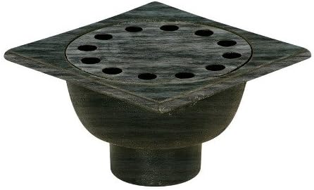 866-2I Bell Trap Drain 6 in. X 6 in. X 2 in. CAST Iron