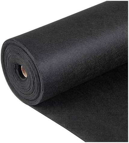 Weed Control Membrane Fabric Heavy-Duty Garden Weed Barrier Landscape Fabric (1x20m/3.3x65.62ft) for Effective Weed Prevention and Durable Outdoor Use