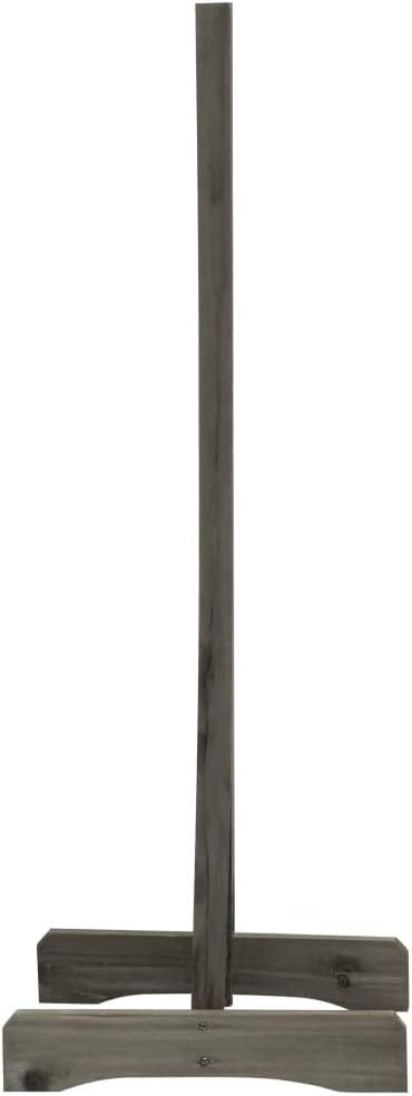 Expanding Freestanding Wooden Trellis Fence Garden ScreenGarden Plant Climb Trellis partition DecorativeGarden Trellis Fence Gray 59.1x31.5 Solid Firwood