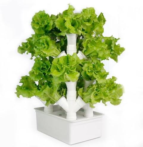 Hydroponics Growing System Vertical Grow TowerVegetable Plant Tower2/3/4 Columns Hydroponic Growing Kit Hydroponic Tower Grow SysGift for Gardening Lover - Home GrowVeggies &amp Frui