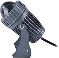 10W LED Spotlights 12V Narrow Beam Floodlight IP67 Waterproof Outdoor Wall Lamp Landscape Lighting (Yellow)