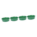 PRETYZOOM 4pcs Garden Soil Sifter Tool Plastic Sifting Pan for Efficient Filtering of Rocks and Debris from Compost for Gardening and Maintenance