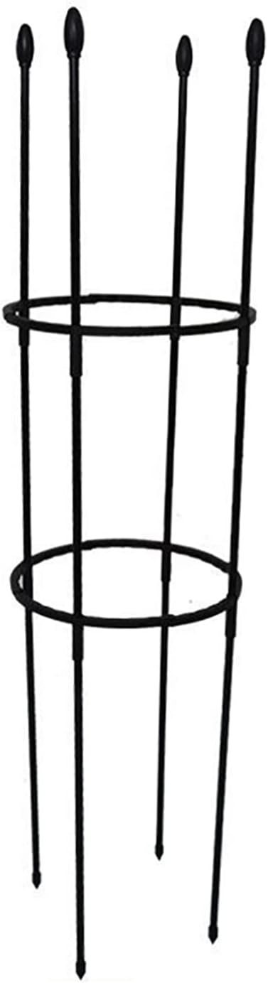 Garden Trellis Shaped Plant SupportTomato Cages for Garden Trellis for Potted Plants Climbing Plants Outdoor Vine Pots Flower Vegetable with Plant Stakes (Size : 85CM)
