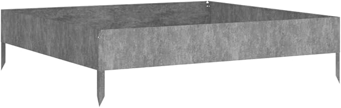 Garden Raised BedGarden DecorationBackyard Raised BedsFreestanding PlantersGardening AccessoriesHerb Plantersfor BalconiesTerracesGardensPatiosLawn39.4x39.4x10.2 Corten Steel