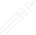 BESPORTBLE Metal Plant Climbing Trellis 31cm Diameter Ring 1.6m Height Outdoor Garden Plant Support Stake for Roses and Climbing Vines for Balcony Use
