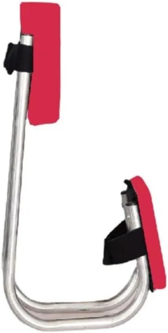Garden Kneeler Seat Ergonomic Knee Seat Protection Thick Kneeling Pad Galvanized Steel Garden Kneeler and for Gardening Farm Work(Red)