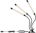 60W LED Clip-on Sunlight Plant Growth Lamps 5V Low-Power Planting Bulb 5-Level Brightness Adjustment Sunlight Seeding Cultivation Lamping 360° Flexible Angle Adjustment Hydroponic Plant Lighting