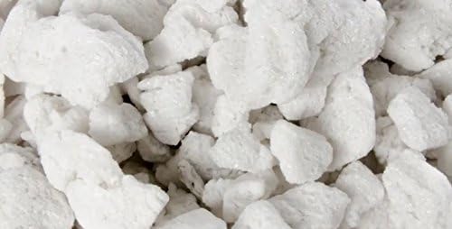 JSPERL32 - Grade #4 Perlite Super Course (4 Cubic Feet) Hydroponic Perlite White - Better Aeration and Drainage Derived from a Natural Source Odorless and Lightweight Completely Sterile