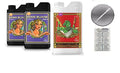 Advanced Nutrients Sensi Bloom A and B 4 Liter with Bud Ignitor 4 Liter Bundle with Conversion Chart and 3mL Pipette
