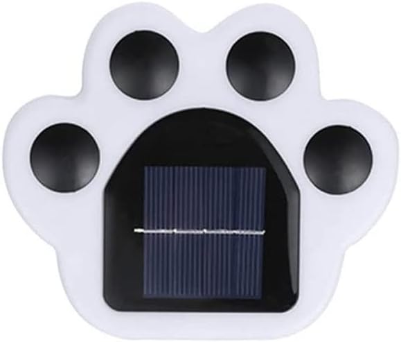 Plant Growing Lamps Solar Ground Lights Bear Paw Shape LED Outdoor GardenLandscape Foor Lamp for Lawn Pathway Yard Walkway Vegetable Patch