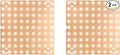 2Pack 150W LED Indoor Seedings Plant Lights AC100-277V Hydroponic Planting Panel Cultivation Lights UV/IR Greenhouse Tent Succulent Vegs Potting Flowers Fruits Cactus Moss Filling Lights US Plug