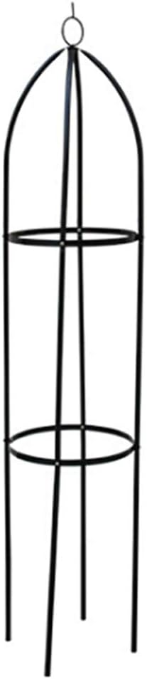 Garden Trellis for Climbing Plants Tower Obelisk Garden TrellisEuropean Iron Flower StandTall Plant Support Vine Supports Plant TowerOutdoor Flower Garden Support Rack (Medium