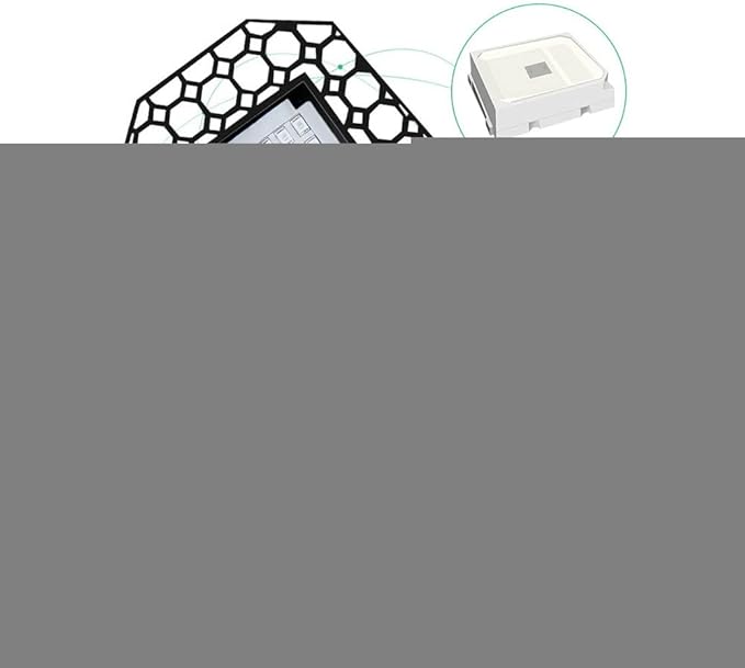 TopHomer 120W Grow Light Full Spectrum LED Plant Light Indoor Plants with 90 Degree Adjustable Light Panel for Greenhouse Vegetable Growing Easy to Install (180 LEDs)