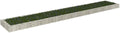 SKM Gabion Raised Bed Galvanized Steel 236.2x39.4x7.9