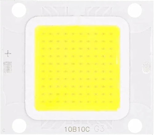 2PCS Smart IC No Need Driver LED COB Lamp Bead DC27-36V 10W 50W 60W 70W DIY Flood Light Bulb Outdoor Spotlight Landscape Chip Lamps(6500K70W 46X40MM)