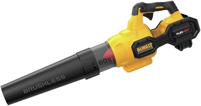 DEWALT 60V MAX* FLEXVOLT Leaf Blower Cordless Handheld 125-MPH 600-CFM Tool Only (DCBL772B)
