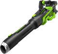 Greenworks Pro 60-Volt Max Lithium Ion 660-CFM 180-MPH Brushless Cordless Electric Leaf Blower Battery and Charger Not Included Black