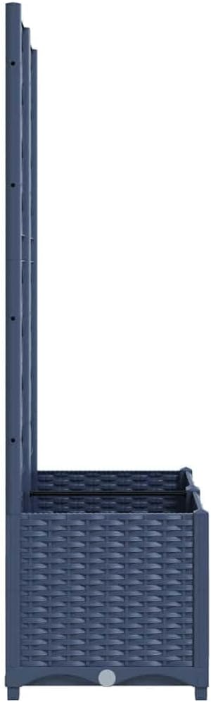 vidaXL  Stylish Outdoor Planter Large and Durable Perfect for Your Garden Chic Patio Accessory