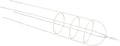 Metal Climbing Frame Trellis for Garden Plant Support for Vines Roses and Durable Outdoor Obelisk Design for Healthy Plant Growth and Stability