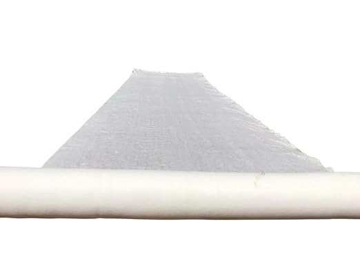 Heavy Duty 5oz Ground Cloth Fabric Membrane - Versatile Weed Barrier for Garden Bed (1m/1.5m/2m Wide)(White1.5mx10m)