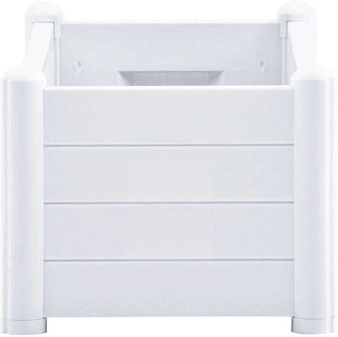 YAFF Raised Bed White Polypropylene Medium UV-Resistant MaterialsLawn &amp GardenGardeningPots &amp Planters313975