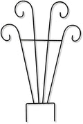 2 Pack 24' Taller Plant Trellis for Potted Climbing Plants IndoorExpandable Metal Garden Trellis for Climbing PlantsFlowers Vine Ivy Sturdy Houseplant Support for Potted Plants with Ties