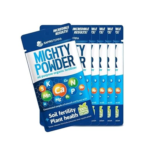Mighty Powder Organic Fertilizer All Purpose Plant Food 1 oz (6-Pack)