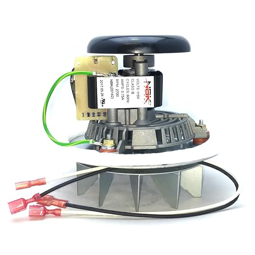 FAN12003 Blower Motor Exhaust 115V 60Hz 2700 RPM 0.75A | Exact Fit Replacement for Kozi Part# FAN12003 | Sharptek Supply OEM