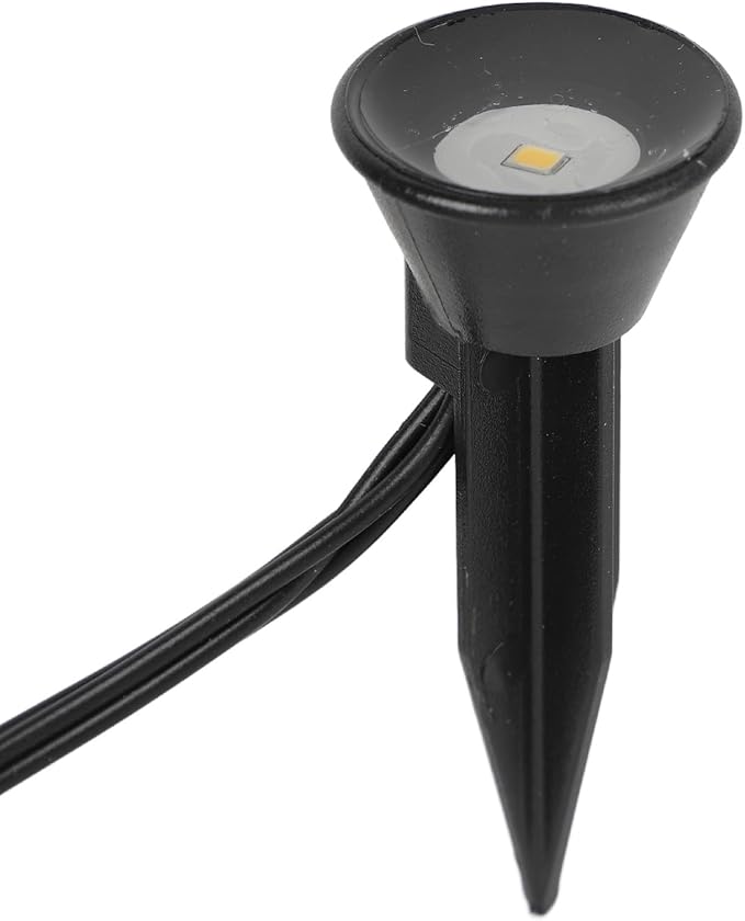Solar Spot Lights Outdoor Water Proof LED Landscape Spotlights for Outside Garden Yard Landscape Pathway Pond Decoration (White Light)
