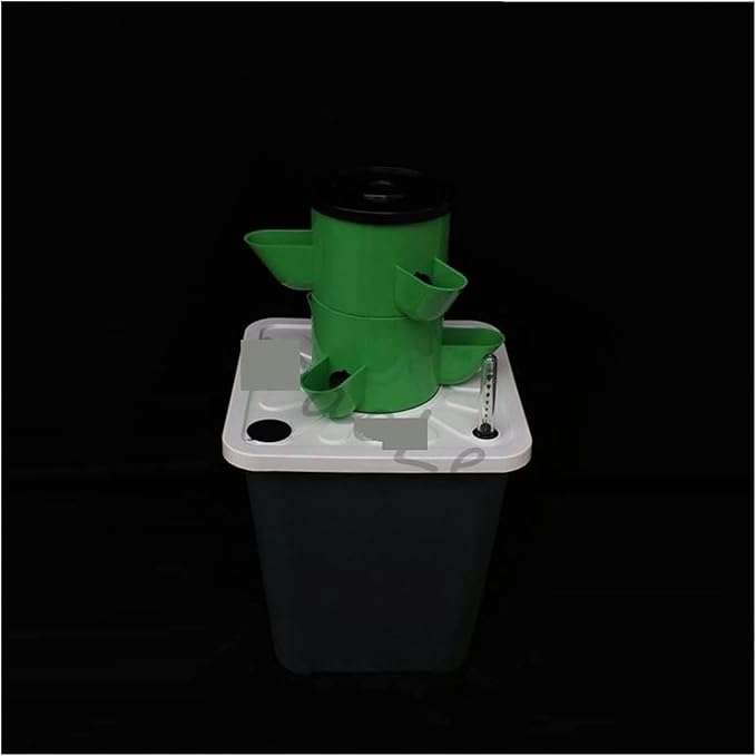 Hydroponics Growing System Garden Hydroponic Soilless Cultivation Kits DIY Balcony Dimensional Planting Column Pp Colonization Cups Vegetable Grow Tower Indoor Garden