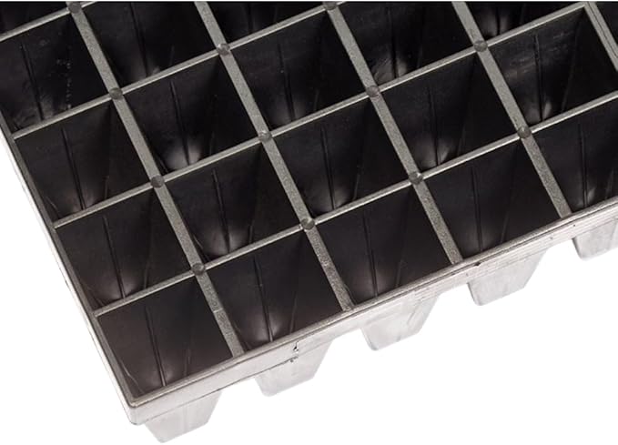 144 Cell Seed Starting Tray (5 Pack) – 10×20 Propagation Tray Gardening Home Growing Reusable Nursery Grow Tray for Transplanting Seedlings Vegetables &amp Flower Starts