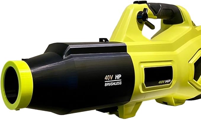 ArloCatcher Car Drying Nozzle for RYOBI Leaf Blower - Durable ABS Body with Soft TPU Tip - Compatible with RYOBI 40V Whisper 730 650 600 CFM Leaf Blowers (not for 800CFM)
