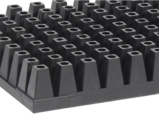 144 Cell Seed Starting Tray (5 Pack) – 10×20 Propagation Tray Gardening Home Growing Reusable Nursery Grow Tray for Transplanting Seedlings Vegetables &amp Flower Starts