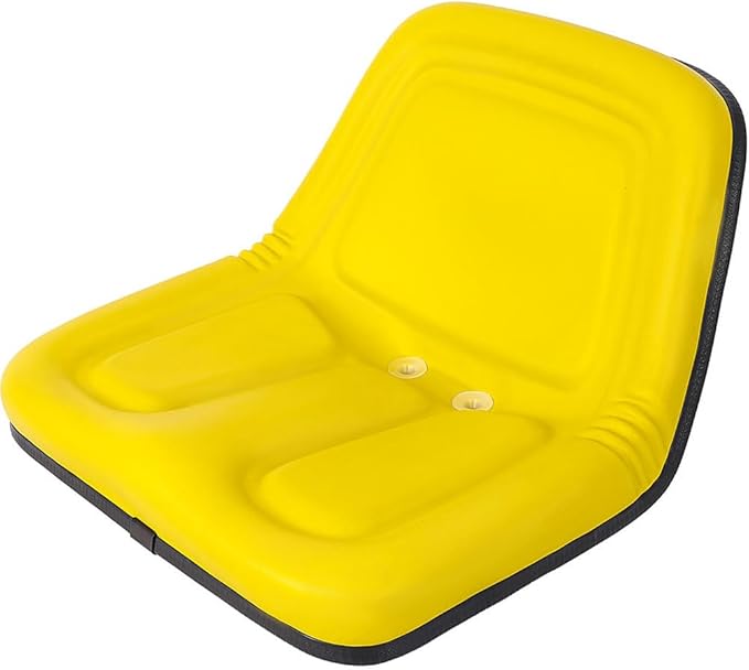 Universal Tracor Seat Deluxe Mower Tractor Seat Compatible with Slide and High Back Lawn Mower Seat with Micro Switch and Drainage Holesfor Tractor Loader Excavator