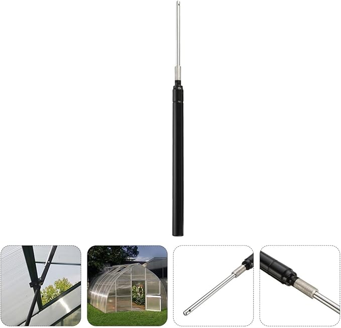 Milisten Automatic Window Opener Pole for Greenhouse Solar-Powered Easy Plant Support Load Frame