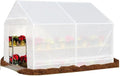 Upmarket Green House Cover 10'x10' Weather-Resistant Replacement Cover for Outdoor Greenhouse Frames Perfect for Plant Protection